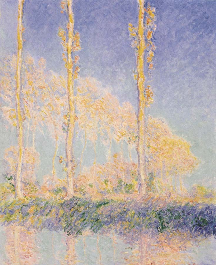 Three Poplars,Autumn Effect